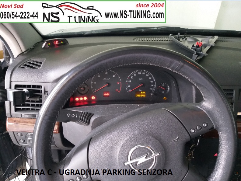 opel vectra c ugradnja parking senzora novi sad tuning ns servis